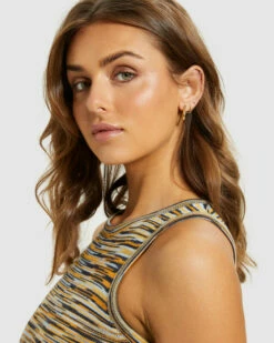 14k Classic Hoops Set Gold Plated -Insight Shop 3 2451