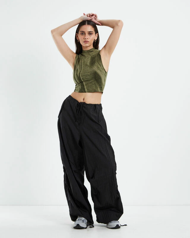 Chute Trousers Black 5 Chute Trousers Black - Image 3