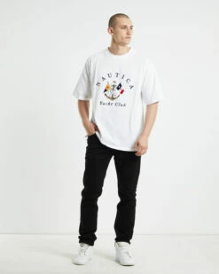 Nautica Gaffer T-shirt White 10 Nautica Gaffer T-shirt White -Insight Shop 3 26476