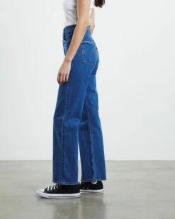 Levis Ribcage Straight Ankle Jeans Jazz Pop Blue 10 Levis Ribcage Straight Ankle Jeans Jazz Pop Blue -Insight Shop 3 28637