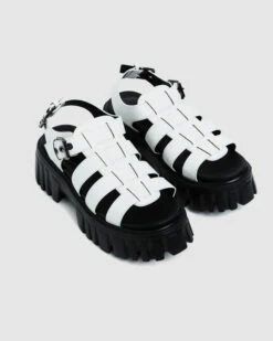 Skylar Sandals White 10 Skylar Sandals White -Insight Shop 3 29367