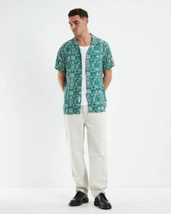 Bueno Short Sleeve Shirt Amazon Green -Insight Shop 3 30008