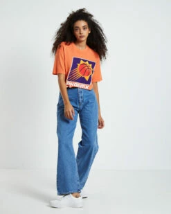 Mitchell & Ness HWC Phoenix Suns Vintage Crop T-Shirt Faded Orange 10 Mitchell & Ness HWC Phoenix Suns Vintage Crop T-Shirt Faded Orange -Insight Shop 3 31526