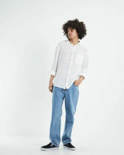 Insight Louie Long Sleeve Shirt Off White -Insight Shop 3 36011