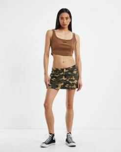 Work Cargo Mini Skirt Camo -Insight Shop 3 38058