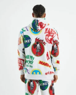 Market Monogram AOP Hoodie Ash Grey -Insight Shop 3 41040