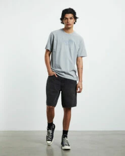 Levis Stay Baggy Denim Shorts Carry On Stonewash Black -Insight Shop 3 43227