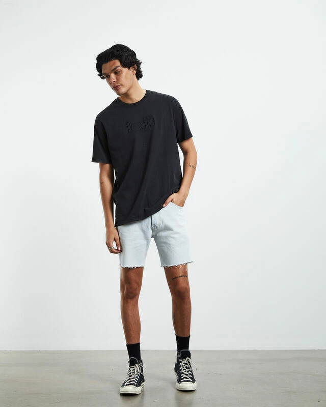 Levis 501 '93 Denim Shorts Blank Canvas Light Indigo 5 Levis 501 '93 Denim Shorts Blank Canvas Light Indigo - Image 3