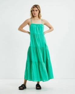 Jenna Maxi Dress Green -Insight Shop 3 43657
