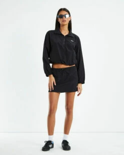 Nylon 1/4 Zip Jumper Black 10 Nylon 1/4 Zip Jumper Black -Insight Shop 3 43686