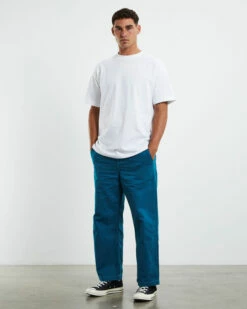 Afends Pablo Loose Pants Azure Blue 10 Afends Pablo Loose Pants Azure Blue -Insight Shop 3 44535