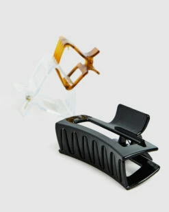 Tully Rectangle Claw Clips Assorted -Insight Shop 3 44552