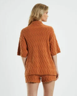 Alexis Shirt Caramel Brown -Insight Shop 3 45373