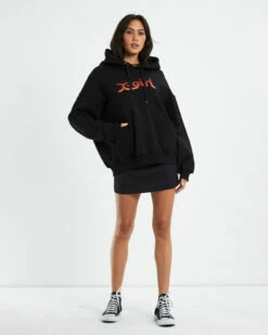 Slice Mills Over Sized Hoodie Black -Insight Shop 3 45408