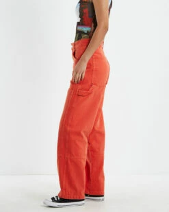 Afends Hemp Denim Workware Jeans Orange -Insight Shop 3 45563