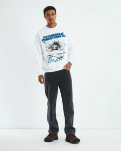 Insight Psych Rev Crewneck Jumper White -Insight Shop 3 45830
