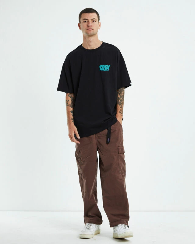 Puffy Short Sleeve T-Shirt Black 5 Puffy Short Sleeve T-Shirt Black - Image 3