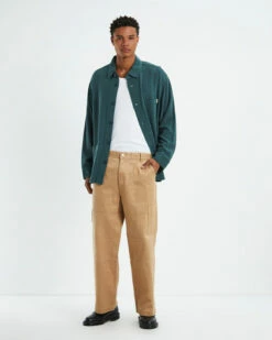 Wilson Textured Chore Jacket Green -Insight Shop 3 45961