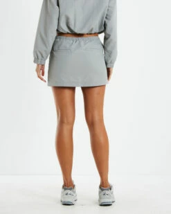 Nylon Mini Skirt Grey -Insight Shop 3 46180