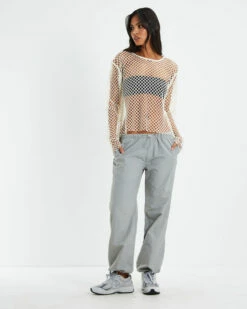 Nylon Easy Pants Grey -Insight Shop 3 46186