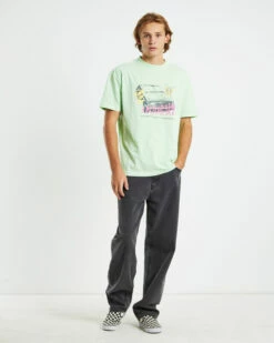 Insight Somewhere Short Sleeve T-Shirt Light Green -Insight Shop 3 47202