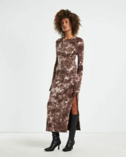 Stammy Cut Out Midi Dress Acid Wash Multi 10 Stammy Cut Out Midi Dress Acid Wash Multi -Insight Shop 3 47484