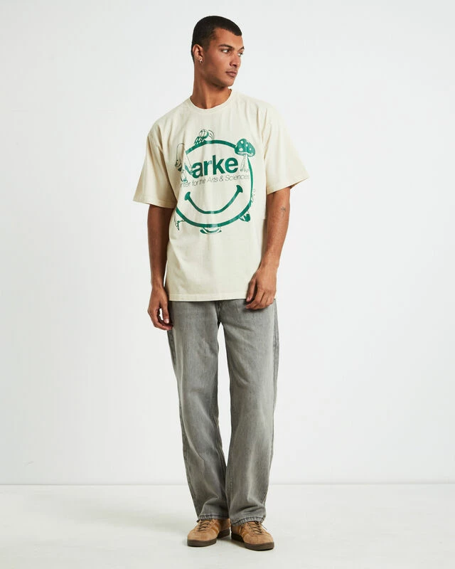 MARKET Smiley Arts & Sciences T-shirt Sand 5 MARKET Smiley Arts & Sciences T-shirt Sand - Image 3