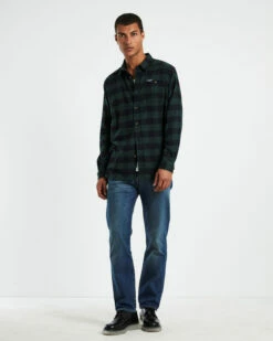Columbia Cornell Woods Flannel Long Sleeve Shirt Spruce Green -Insight Shop 3 47993