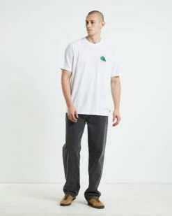 Afends Crops Hemp Retro Fit Short Sleeve T-Shirt White -Insight Shop 3 48035