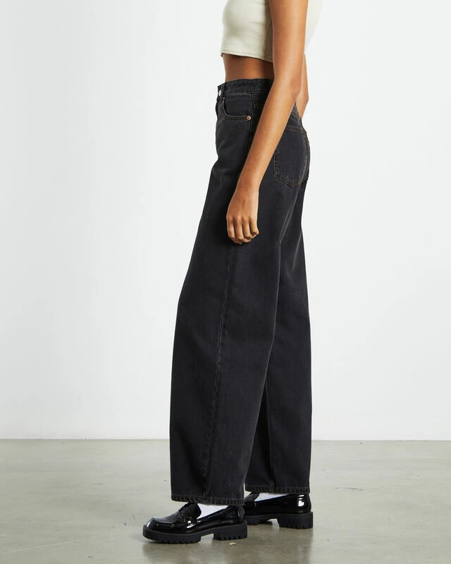 Dr. Denim Donna Dust Jeans Washed Black 4 Dr. Denim Donna Dust Jeans Washed Black - Image 2