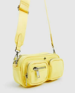 Lala Crossbody Recycled Bag Lemon Nylon -Insight Shop 3 50189