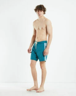 Rhythm Side Stripe Trunk 16.5" Boardshorts Teal -Insight Shop 3 52828