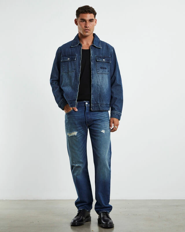 Levis 501 Original 1978 Denim Jeans Dixhie DX Blue 5 Levis 501 Original 1978 Denim Jeans Dixhie DX Blue - Image 3