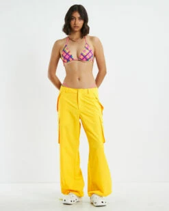 Insight Mirabel Low Tech Cargo Pants Yellow -Insight Shop 3 53995