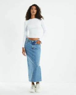 Luxe Knitted Long Sleeve White 10 Luxe Knitted Long Sleeve White -Insight Shop 3 54563