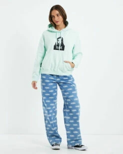 Face Hoodie Mint Green -Insight Shop 3 55108