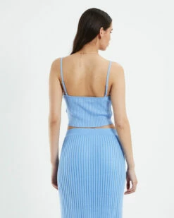 Charlotte Knit Cami Blue -Insight Shop 3 55700
