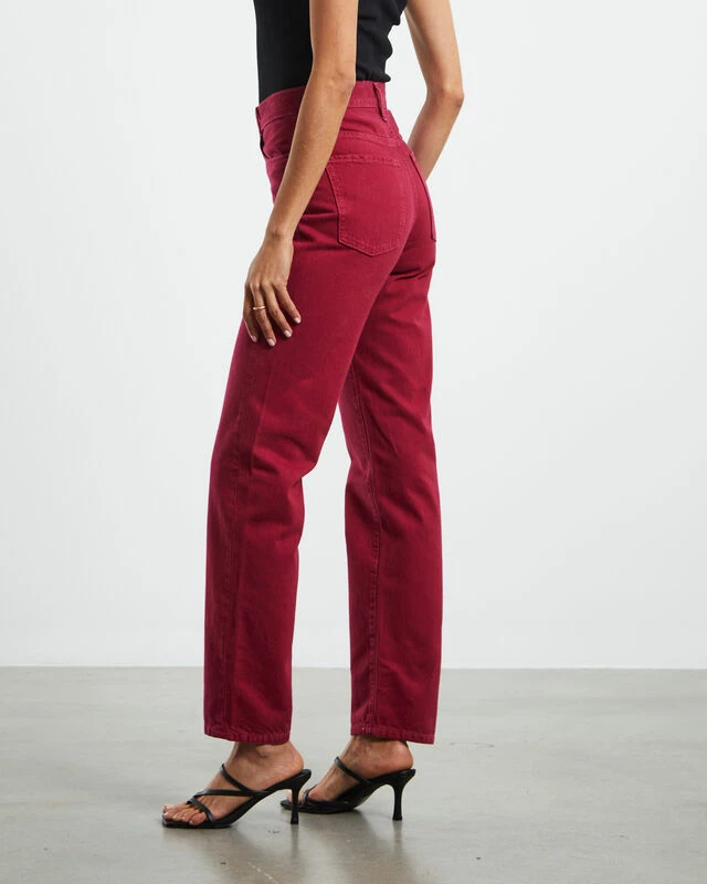 Andi Jeans Cherry Red 5 Andi Jeans Cherry Red - Image 3