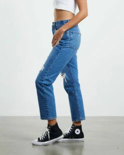 Levis 501 Crop Jeans Oxnard Blue -Insight Shop 3 55956