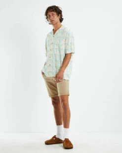 Passive Short Sleeve Resort Shirt Green -Insight Shop 3 56280