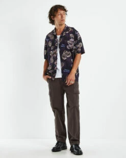 Insight Two Faced Short Sleeve Resort Shirt Black 10 Insight Two Faced Short Sleeve Resort Shirt Black -Insight Shop 3 56292