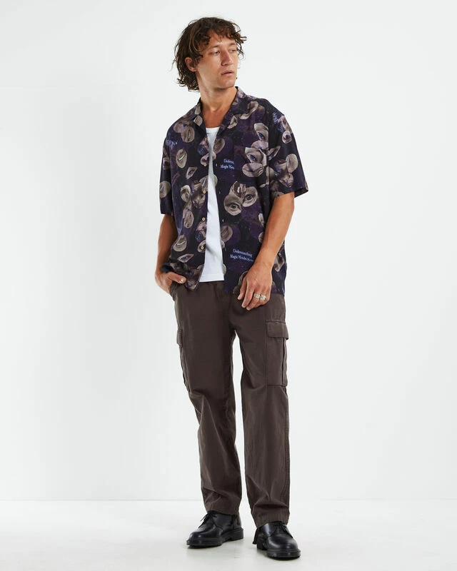 Insight Two Faced Short Sleeve Resort Shirt Black 5 Insight Two Faced Short Sleeve Resort Shirt Black - Image 3