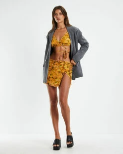 Cartia Mesh Wrap Top Orange 10 Cartia Mesh Wrap Top Orange -Insight Shop 3 56872