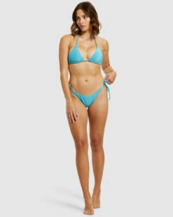 Rhythm Terry Tie Side Bikini Bottoms Maui Blue -Insight Shop 3 57894