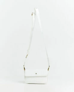 GP Exclusive - Lucky Croc Crossbody Bag White/Gold -Insight Shop 3 58329