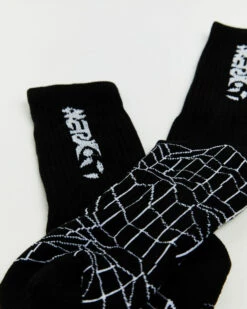 MARKET New Future Jacquarded Socks Black 7 MARKET New Future Jacquarded Socks Black -Insight Shop 3 58529