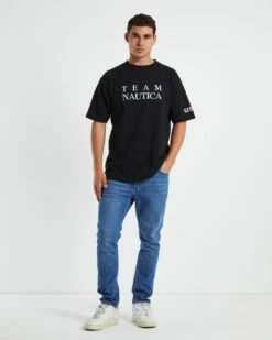Nautica Trela Short Sleeve T-Shirt Black 10 Nautica Trela Short Sleeve T-Shirt Black -Insight Shop 3 58704