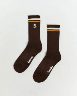 VB Pints Sneaker Socks 2 Pack Cocoa/Green -Insight Shop 3 59300