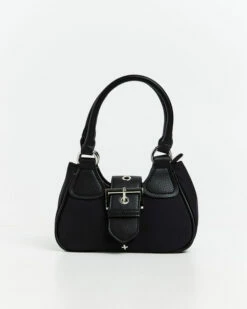 Wilde Nylon Crossbody Bag Black/Silver 8 Wilde Nylon Crossbody Bag Black/Silver -Insight Shop 3 59575