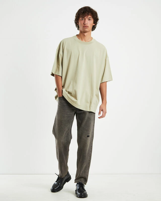 OG Oversized T-Shirt In Sand 5 OG Oversized T-Shirt In Sand - Image 3